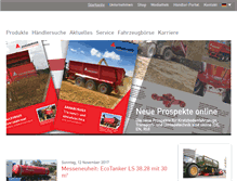 Tablet Screenshot of annaburger.de